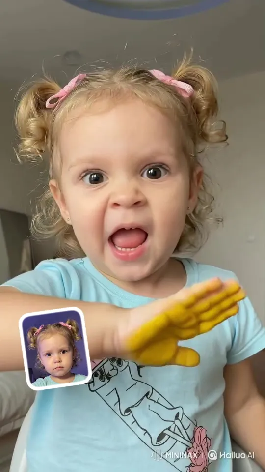 Photo to Cute Baby Dress-Up Dance Video — MiniMax H3 video example