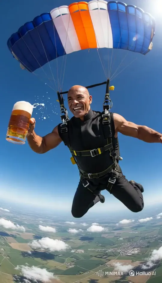Turn Your Photo into a Skydive Video — MiniMax H3 video example
