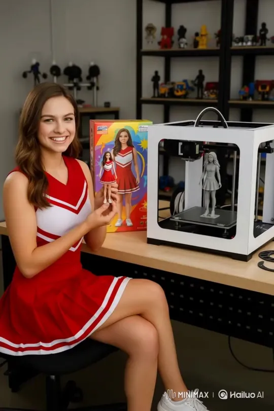 Generate Your Photo Holding Model — MiniMax H3 video example