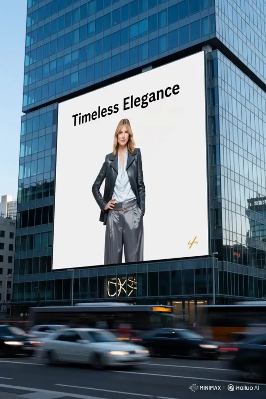 Turn Your Photo Into a Billboard Video — MiniMax H3 video example