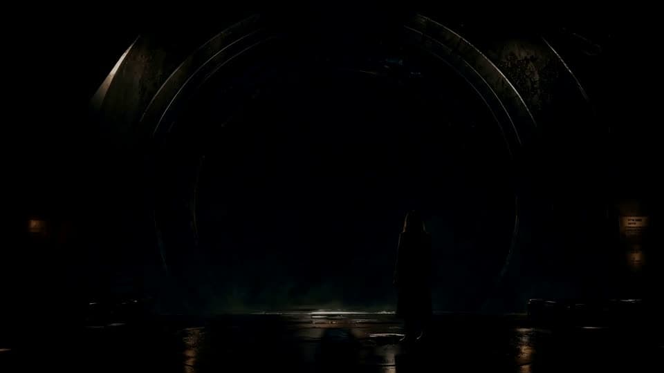 MiniMax H3 video example showing a dark circular sci-fi gateway